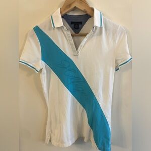 Vintage Tommy Hilfiger White Polo T-Shirt
